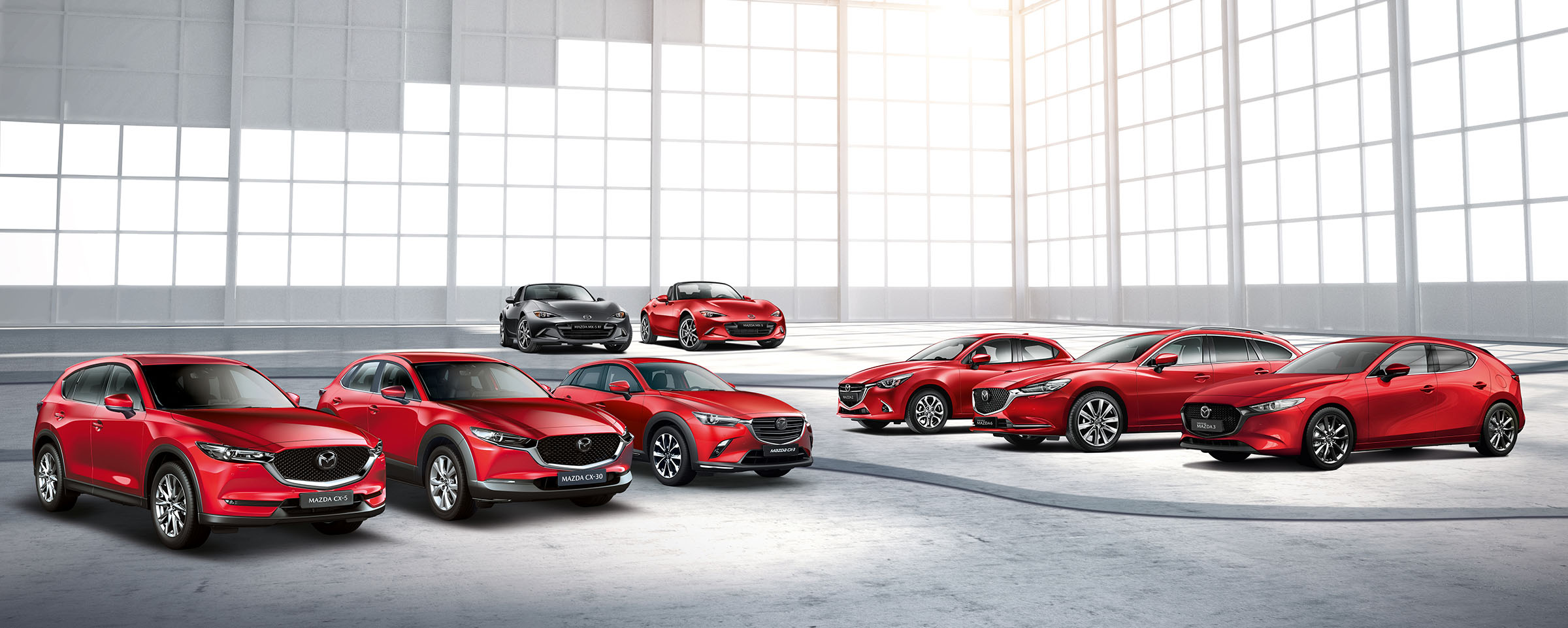 Page Mazda de la concession