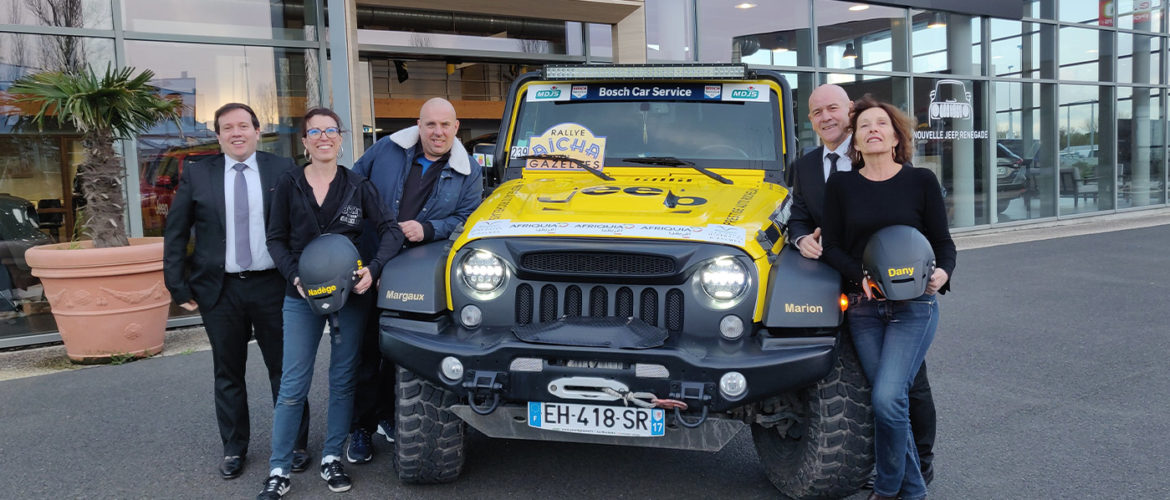 Dany et Nadège au Rallye des Gazelles