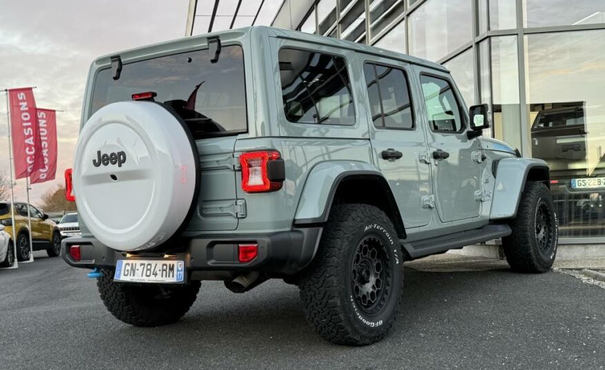 JEEP WRANGLER UNLIMITED 4XE 2.0 L T 380 CH PHEV 4X4 BVA8 OVERLAND
