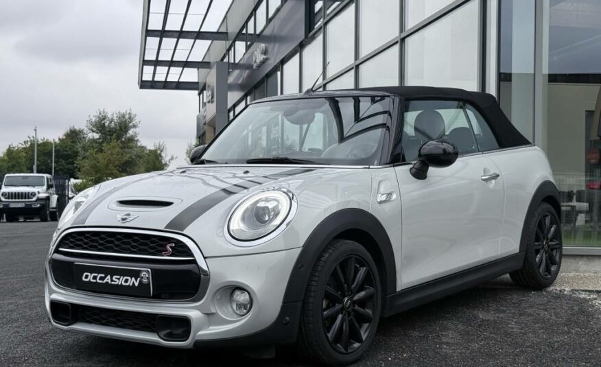 MINI CABRIOLET F57 COOPER S 192 CH BVA6 FINITION EXQUISITE 2P