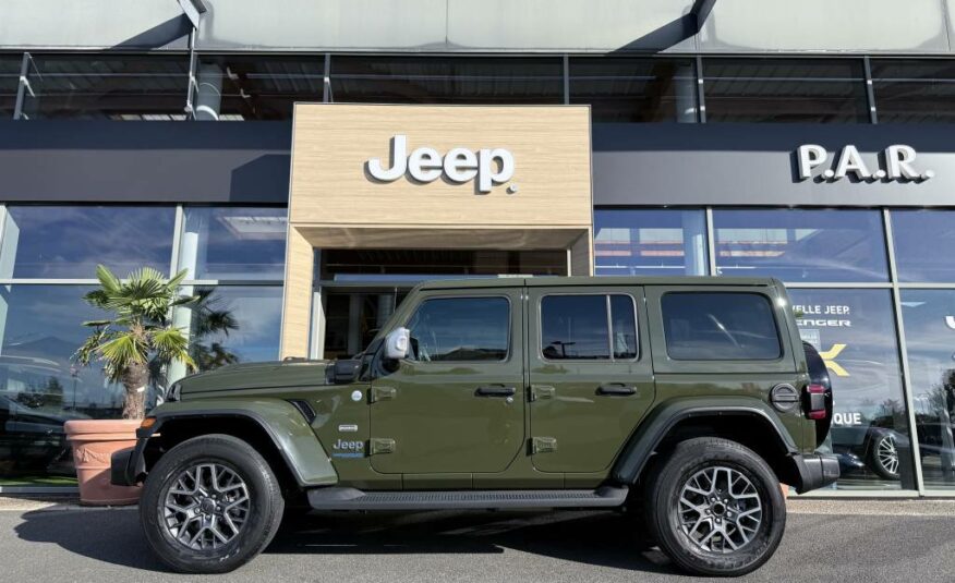 JEEP WRANGLER UNLIMITED 4XE 2.0 L T 380 CH PHEV 4X4 BVA8 SAHARA 272