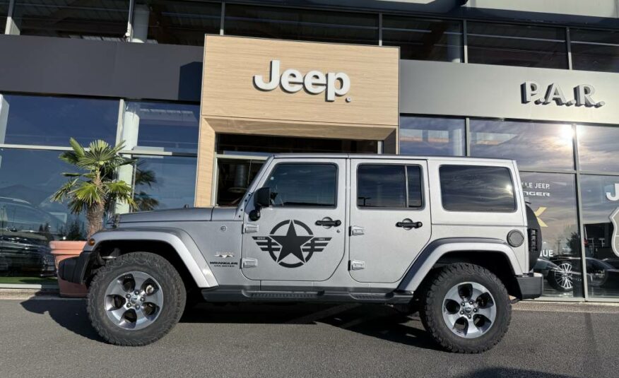 JEEP WRANGLER V6 3.6 PENTASTAR 284 UNLIMITED SAHARA A