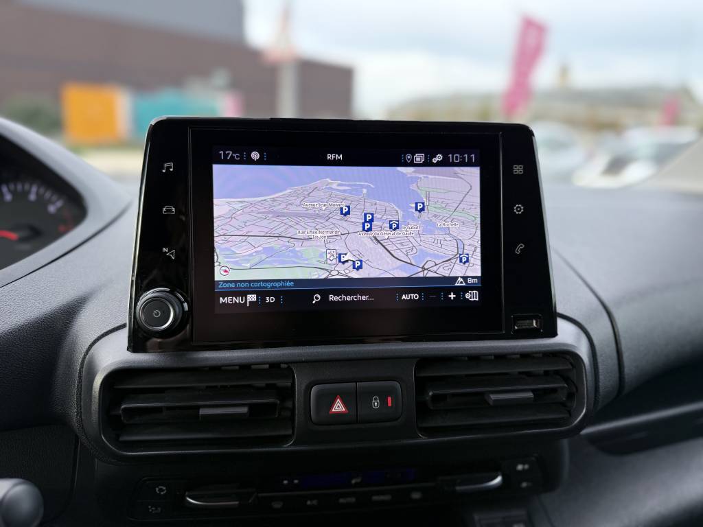 PEUGEOT PARTNER FOURGON STANDARD 650 KG BLUEHDI 130 S&S EAT8 ASPHALT 4P