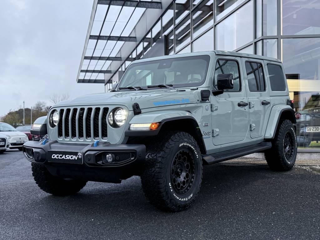 JEEP WRANGLER UNLIMITED 4XE 2.0 L T 380 CH PHEV 4X4 BVA8 OVERLAND