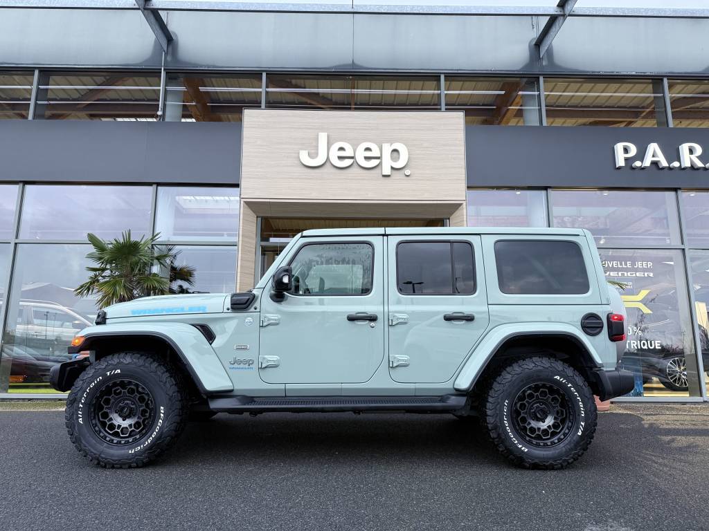 JEEP WRANGLER UNLIMITED 4XE 2.0 L T 380 CH PHEV 4X4 BVA8 OVERLAND