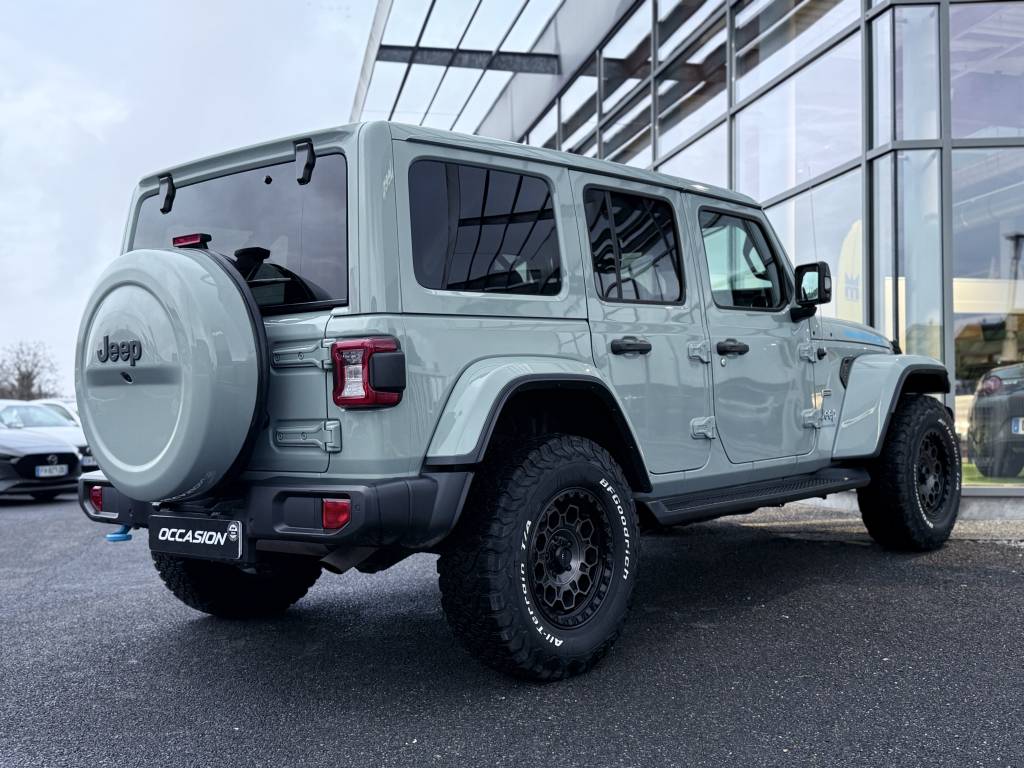 JEEP WRANGLER UNLIMITED 4XE 2.0 L T 380 CH PHEV 4X4 BVA8 OVERLAND