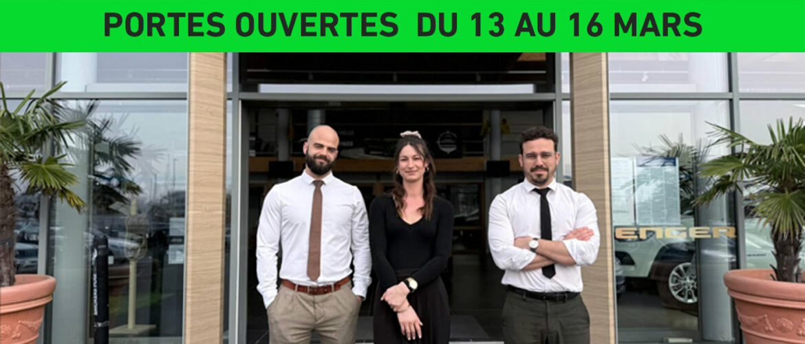 Portes Ouvertes Jeep & Mazda – du 13 au 16 mars