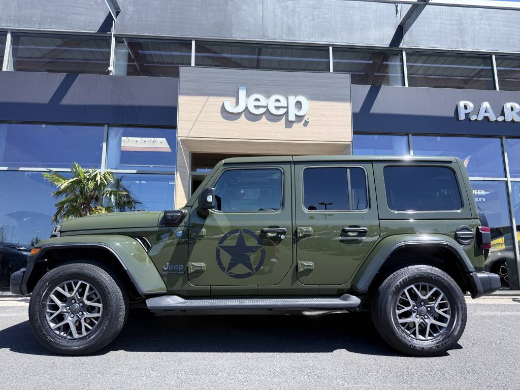 JEEP WRANGLER UNLIMITED 4XE 2.0 L T 380 CH PHEV 4X4 BVA8 80TH ANNIVERSARY 272