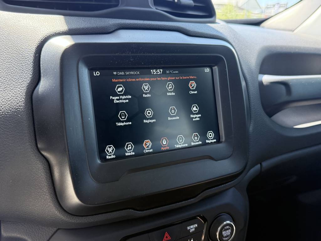 JEEP RENEGADE 1.5 T T4 130 CH BVR7 E-HYBRID LONGITUDE