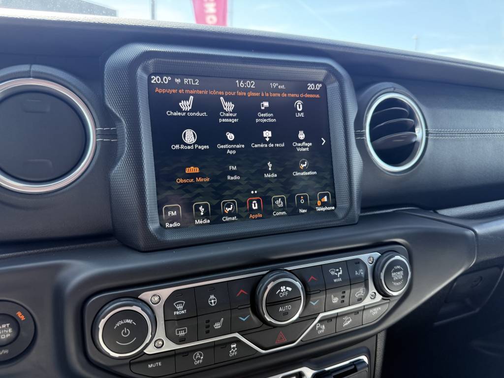 JEEP WRANGLER UNLIMITED 2.2 L MULTIJET ADBLUE 200 CH 4X4 BVA8 SAHARA